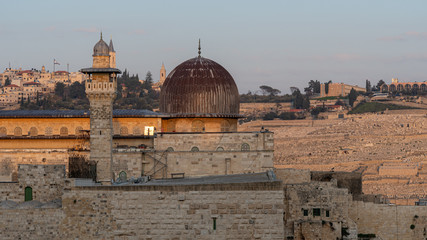 Fototapeta premium The Al-Aqsa mosque in Jerusalem