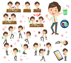 school boy pale green shirt summer_drink