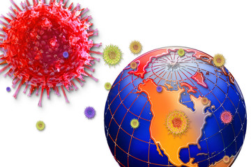 China Wuhan Cornonavirus Virus Outbreak.