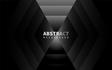 black abstract background depicting the future