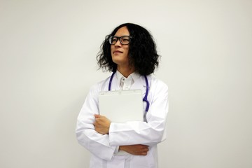 男性　ドクター　医師　夢　希望　成功　勇気