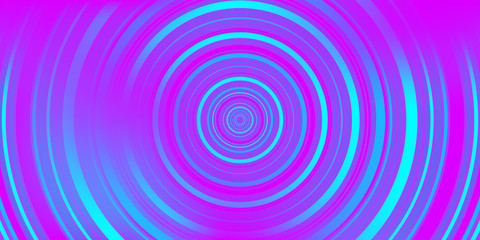 Vivid pinks and blues circles background