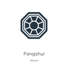 Fengshui icon vector. Trendy flat fengshui icon from nature collection isolated on white background. Vector illustration can be used for web and mobile graphic design, logo, eps10