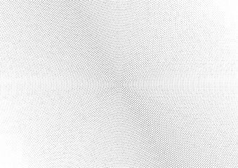 Abstract halftone dotted background. Futuristic grunge pattern, dot and circles.  Vector modern optical pop art texture for posters, sites, business cards, cover, postcards, labels, stickers layout.