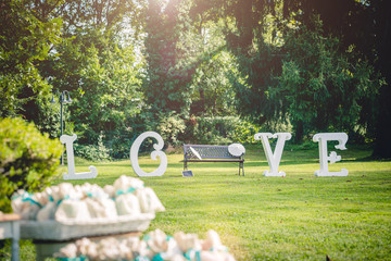 love wedding matrimonio all'aperto