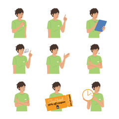 腕をくむ 男性 困る イラスト Wall Mural Wallpaper Murals マツ 腕をくむ 男性 困る イラスト Wall Mural Wallpaper Murals マツ