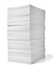 paper stack pile office paperwork busniess education
