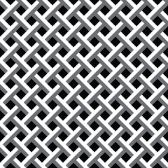 Weave Seamless Repeating Pattern Vector Illustration