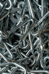 Steel nails used in carpentry and handicrafts for industrial and household.