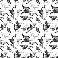 illustration bellflower for wallpaper and background