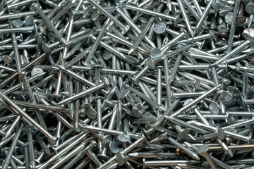 Steel nails used in carpentry and handicrafts for industrial and household. 