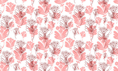 illustration bellflower for wallpaper and background