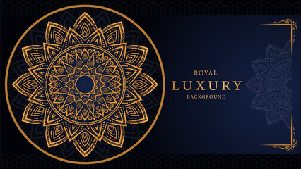 Luxury mandala arabesque ornamental background