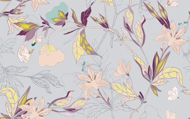 Fototapeta premium patternflowers