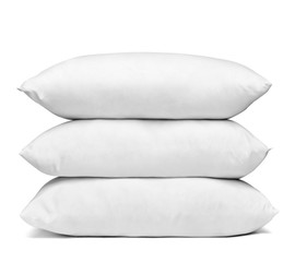 white pillow bedding sleep