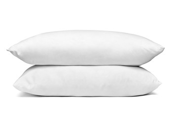 white pillow bedding sleep