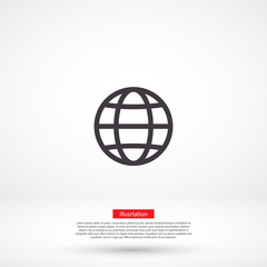 World Vector icon design 10 eps illustration