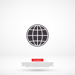 World Vector icon design 10 eps illustration