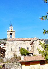 Fototapeta na wymiar Panorámica de Bagá, Comarca del Bergada, Barcelona, Catalunya, España, Europa