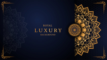 Luxury mandala arabesque ornamental background