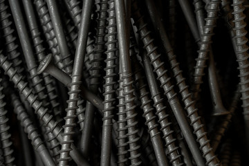Black steel screws for wood used in carpentry and handicrafts for industrial and household. Best for drywall.