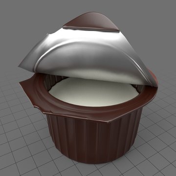 Open cream cup