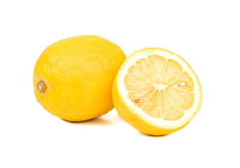 Lemon with half