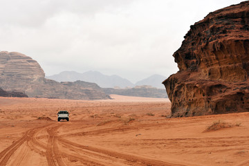 Wadi Rum rock desert. © Flavijus Piliponis