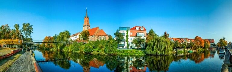 Rathenow Havel, Brandeburg, Deutschland 