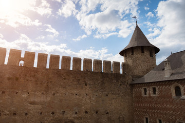 Inside the ancient Khotyn fortress in Ukraine