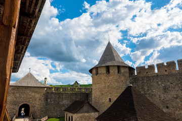 Inside the ancient Khotyn fortress in Ukraine