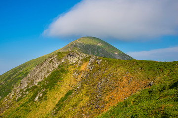 Fototapeta na wymiar Carpathian mountains landscape