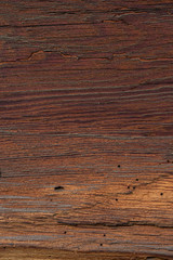 Naklejka premium Texture od wooden planks. Wall made of antique wood. Raw wood after century.