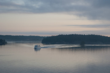 Islands of Scandinavia Sweden sunrise Baltic sea