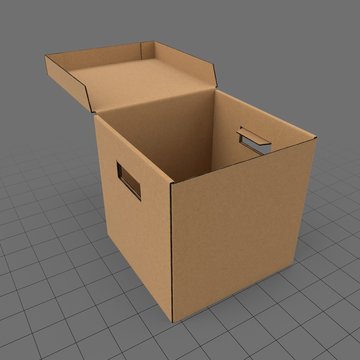 Open carton box 4