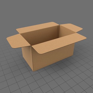 Open carton box 3