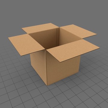 Open carton box 5
