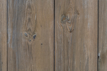 Texture od wooden planks. Wall made of antique wood. Raw wood after century.