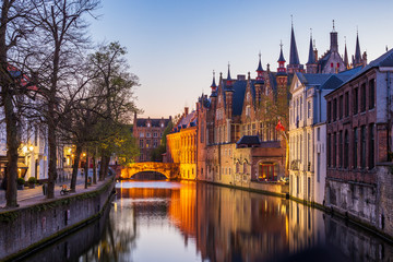 Evening in Bruges
