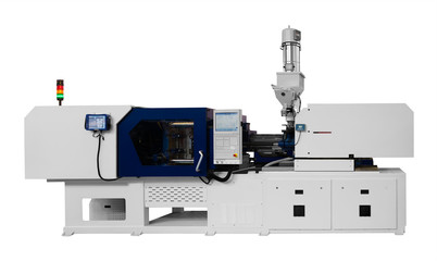 Machine for manufacture of products from plastic extrusion