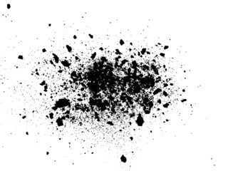 Grunge Dust Sand Splash Background