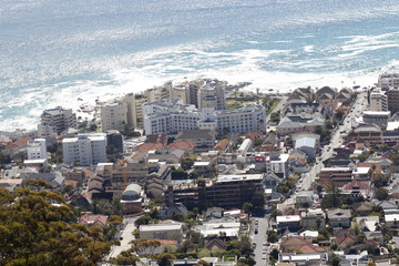 Fototapeta na wymiar Blick auf Kapstadt vom Signal Hill