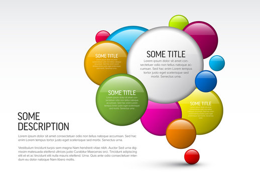 Multipurpose Flyer Banner Template with Circles