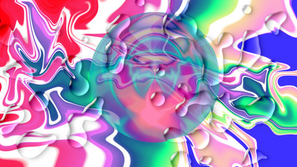 fantasy texture with multi color