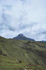 landscape in the mountains