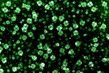 shamrocks clover background