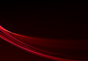Abstract background waves. Black and red abstract background for wallpaper oder business card