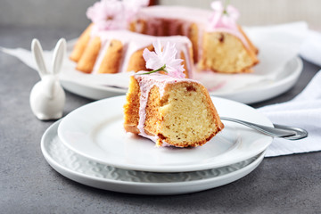 Festive cake.