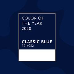 Color of the Year Background Classic Blue