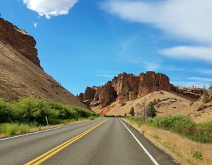road in the mountains